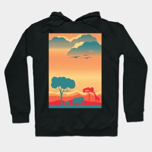 African savanna Hoodie